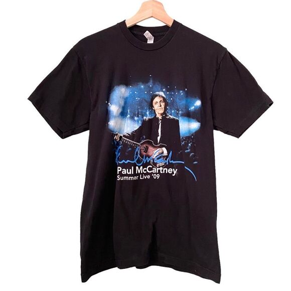 Paul McCartney Summer Live '09 Crewneck Tee in Size Medium - Picture 1 of 7